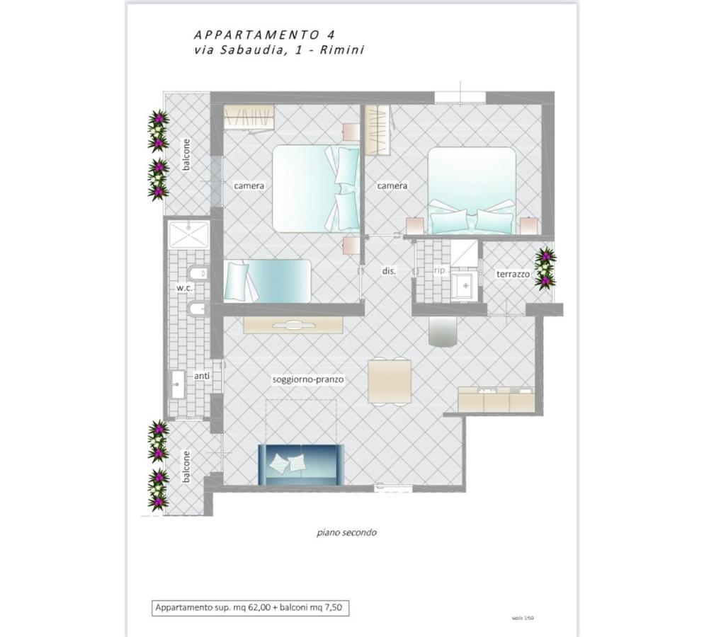 Residence Royal Rimini Luaran gambar